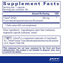 Load image into Gallery viewer, 7-KETO DHEA 100mg