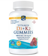 Load image into Gallery viewer, Vitamin D3+K2 Gummies