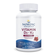 Load image into Gallery viewer, Vitamin D3+K2 Gummies
