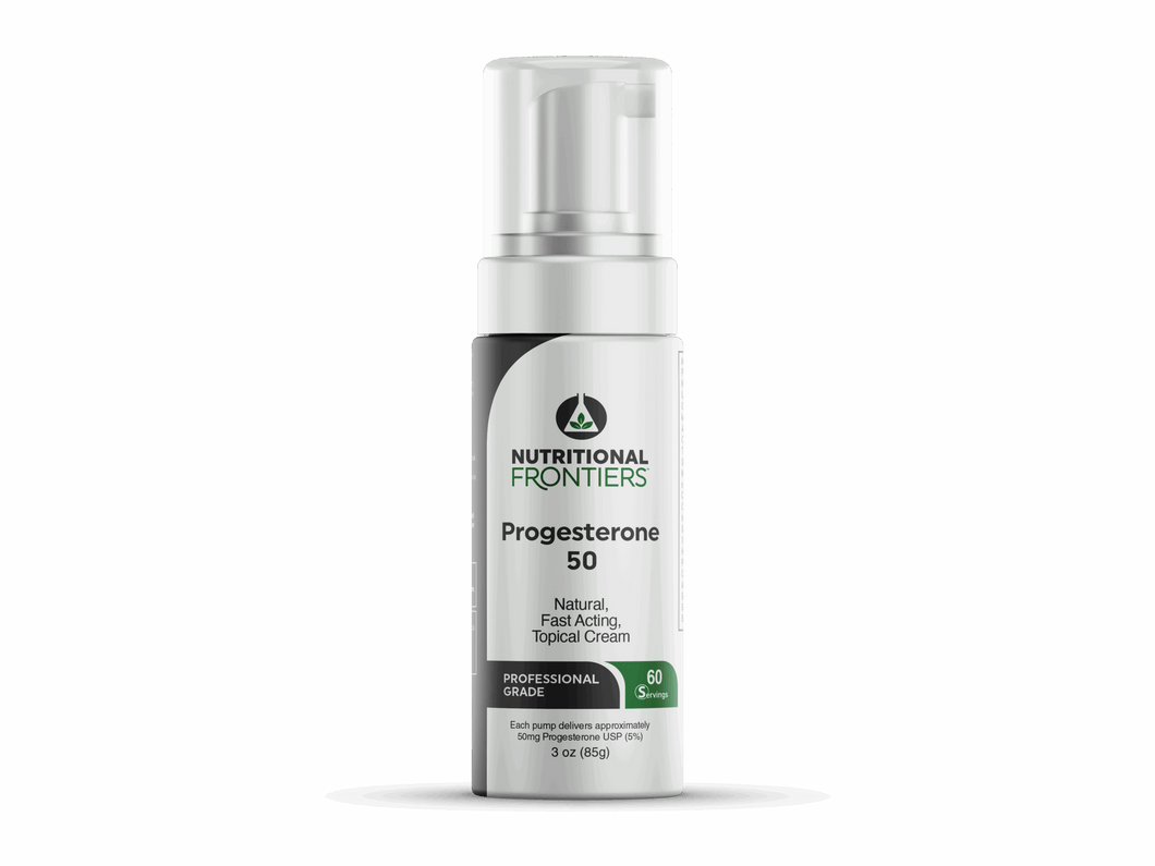 Progesterone 50 mg. 3 oz. Cream