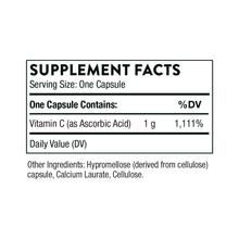 Load image into Gallery viewer, Vitamin C 1,000 mg (formerly Ascorbic Acid)

